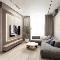 ۴۸ متر ۱ خواب تکواحدی پارکینگ دار طبقه اول