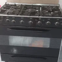 اجاق گاز فر دار و جوجه گردان