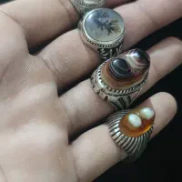 انگشتر نقره مردانه شجر باباقوری