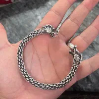 دستبند نقره تایلندی اژدها