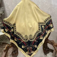 روسری در حد نو ساتن نخی ابریشم