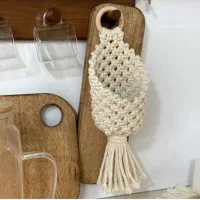 اکسسوری لوازم اشپزخانه تک و عمده مکرومه بافی