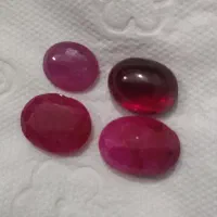 نگین سنگ یاقوت سرخ معدنی