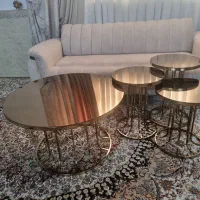 میز ۴تکه استیل