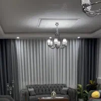 لوستر. پرده