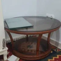 میز جلو مبلی گرد