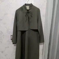 رنگ سبز مانتو بلند