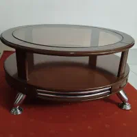 میز جلومبلی گرد