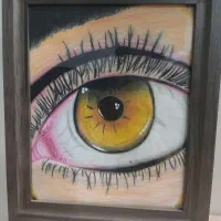 نقاشی مداد رنگی