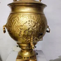سماور ۸۰ لیتری برنج دست ساز