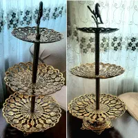 فروش شیرینی خوری سه طبقه برنز