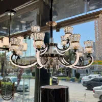 لوستر وارداتی ۱۲ و ۸ شعله