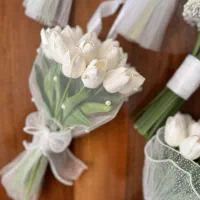 دسته گل عروس خاص