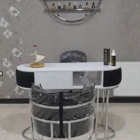 فروش میز کاشت همراه صندلی و استند لاک