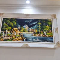 تابلو نقاشی روی مخمل