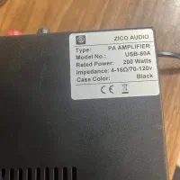 آمپلی فایر اهمی-ولتی زیکوZICO PRO-120
