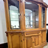 بوفه چوب گردو منبت کاری شده قدمت دار