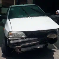 پراید ۱۳۱ مدل ۹۰ تصادفی