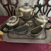 سیلور پلیت کبریتی عتیقه