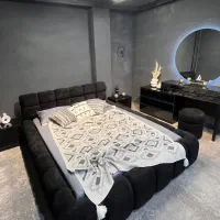 سرویس خواب دونفره تختخواب ۲ نفره تشک باکس مدل۲۲۲