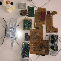 برد الکترونیکی خازن ولوم مقاومت چرخ دنده امپلی