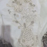 پرده گل برجسته