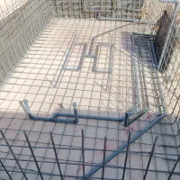 لوله کشی و آرماتور بندی استخر، جکوزی، موتورخانه