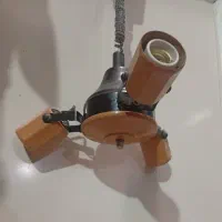 لوستر طرح چوب