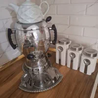 سماور باقوری وپاسماوری چینی وسینی