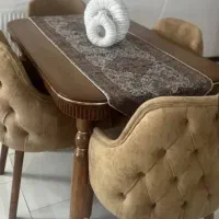 میز غذا خوری چهار نفره در حد نو