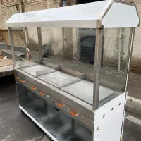 فر فرمرکب (ترکیبی) فرساندویچی چهارشعله دو شعله