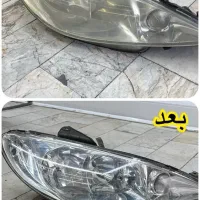 شفاف سازی تخصصی چراغ خودرو