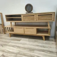 میز تلویزیون چوب راش