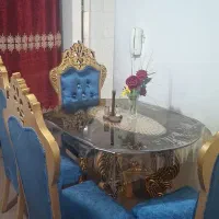 میز غذا خوری چهار نفره در حد نو واستفاده نشده