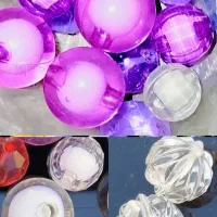 قطعات کریستالی لوستر  آویز و دانه کریستال