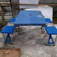 میز و صندلی تاشو ۴نفره