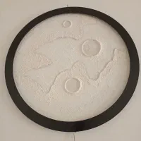 تابلو طرح ماه بدونه استفاده