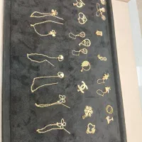 انواع طلا وپلاک گوشواره  باوزن کمتر وسودکمتر