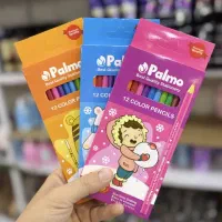 مداد رنگی 12 رنگ پالمو لوازم التحریر
