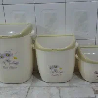 سطل جای برنج قندو شکر