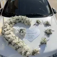 گل ارایی ماشین عروس