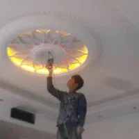 گچکاری و لکه گیری. در اسرع وقت