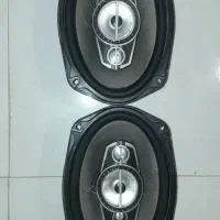 فروش دو بلندگو بیضی شکل و یک طاقچه 3بعدی