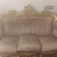 مبل سلطنتی چوب اصلی 9نفره