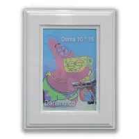 قاب عکس مدل سه پله(از سایز 10*15 تا 20*30)شیشه دار