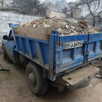 نیسان کمپرسی نخاله و مصالح ماسه شن سیمان خاک باغچه