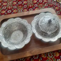 قندان وکاسه ی شکلات خوری