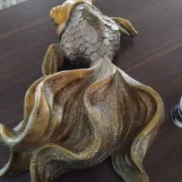 مجسمه ماهی کوچک