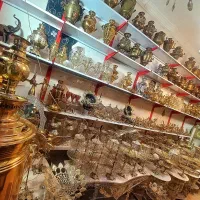 اقلام برنزی با بیشترین تنوع درفروشگاه آتیک برنجیان