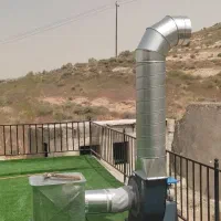 کانال کشی کانال کولر هود آشپزخانه  کانال گرد درز
